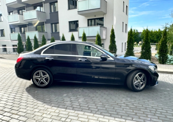 Mercedes-Benz Klasa C cena 158000 przebieg: 84133, rok produkcji 2018 z Katowice małe 79